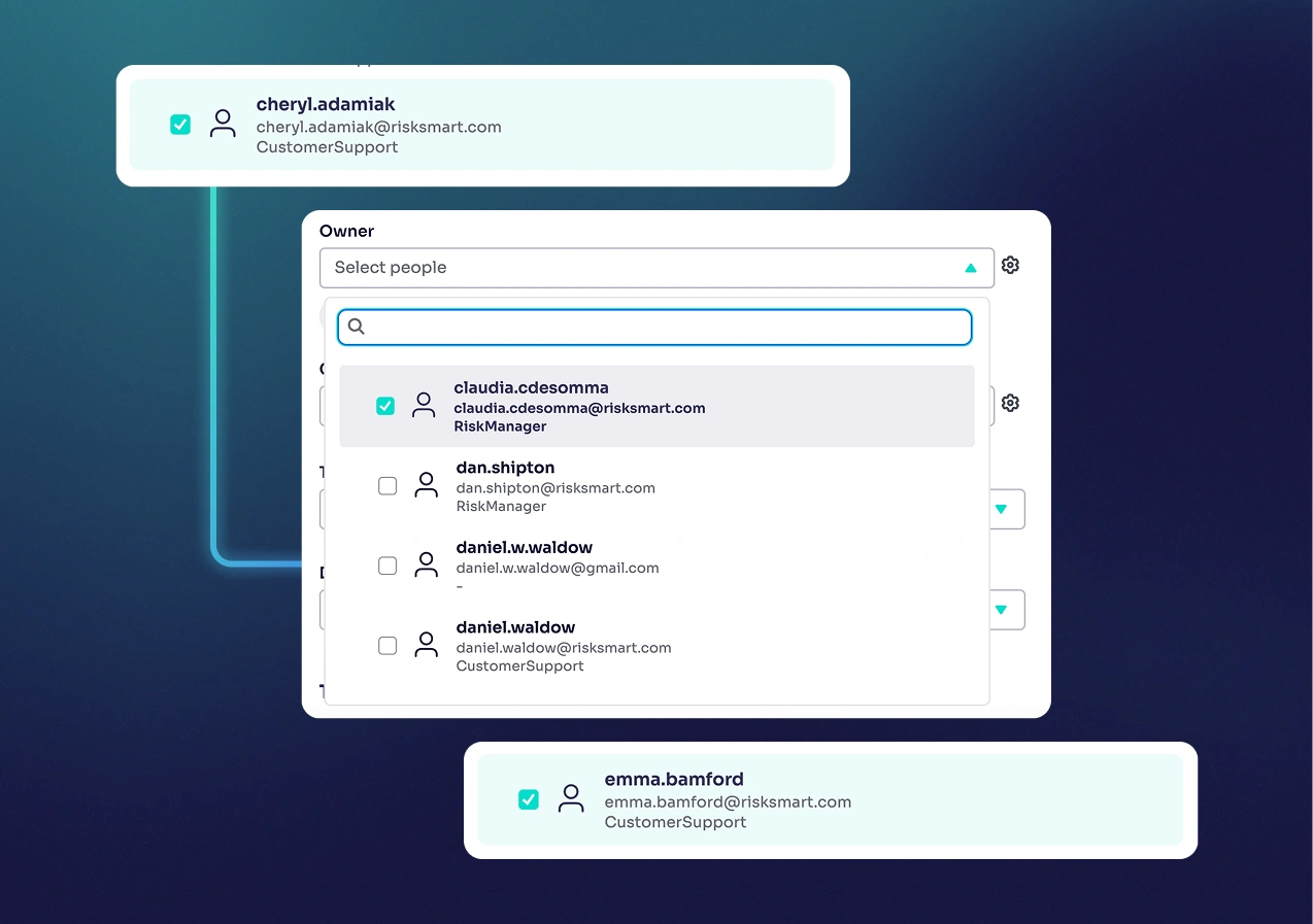Assign ownership feature