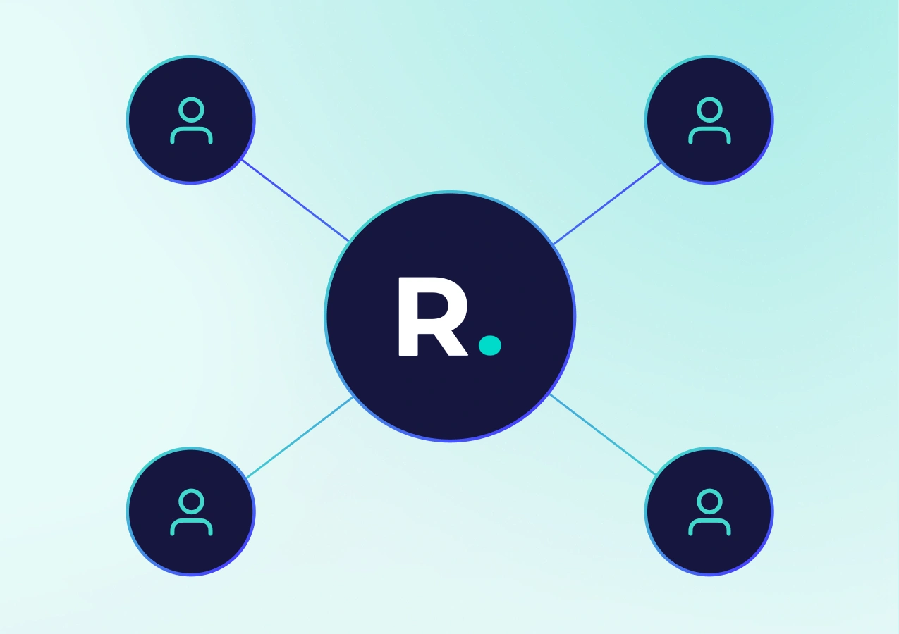 illustration RiskSmart style with icons