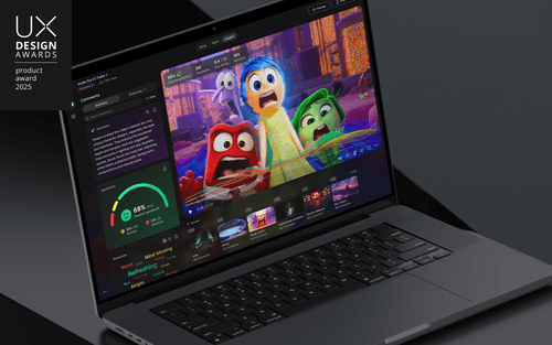 Lumiere received the UX Design Award 2025 | The Gradient | The Gradient