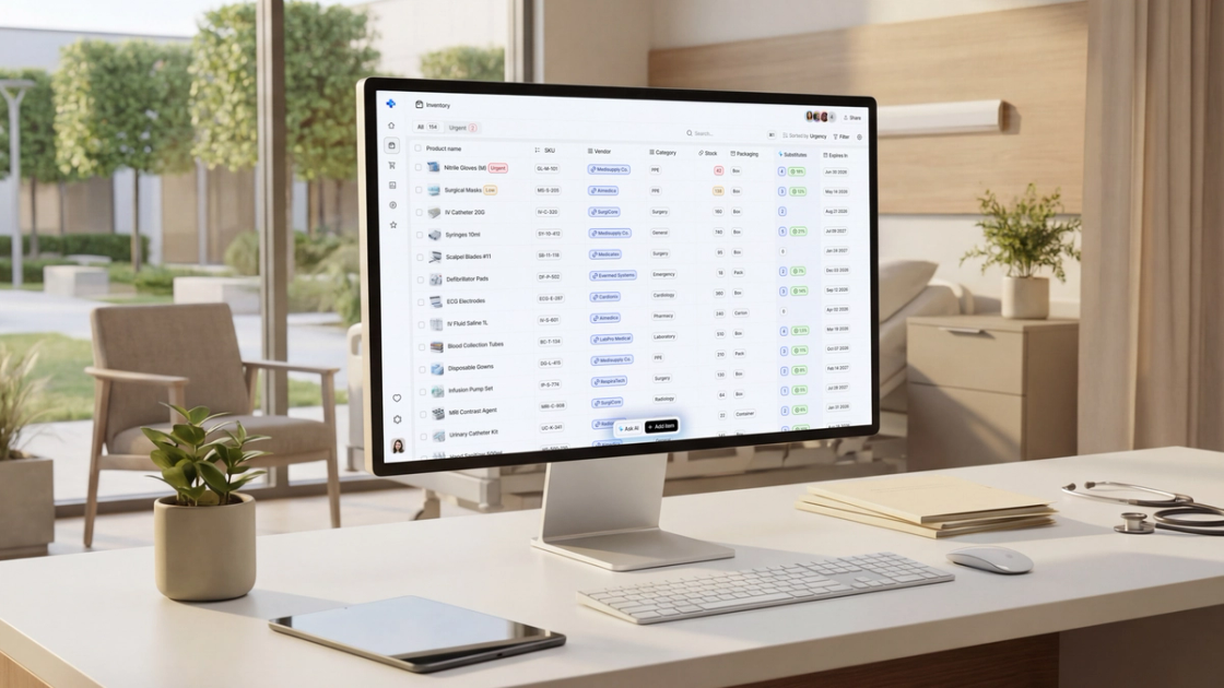 AMS AI: AI-Native Supply Chain for Hospitals