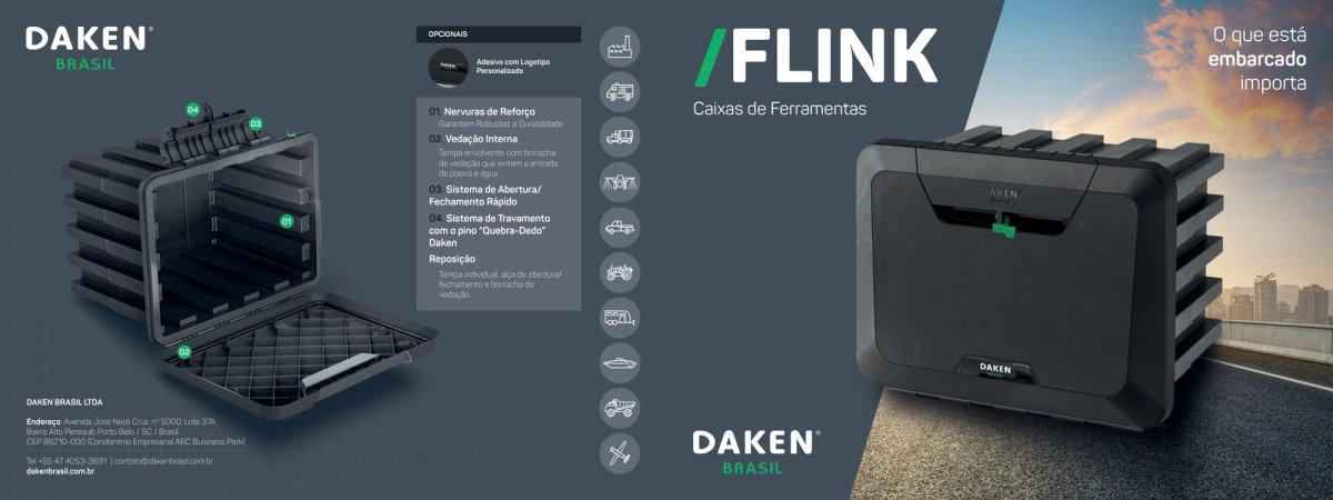 Lâmina da linha Flink, caixas de ferramentas.