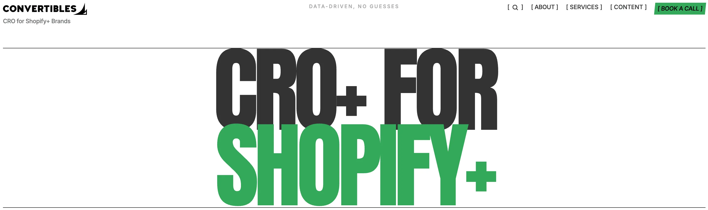 top ecommerce conversion rate optimization agencies for shopify - Convertibles