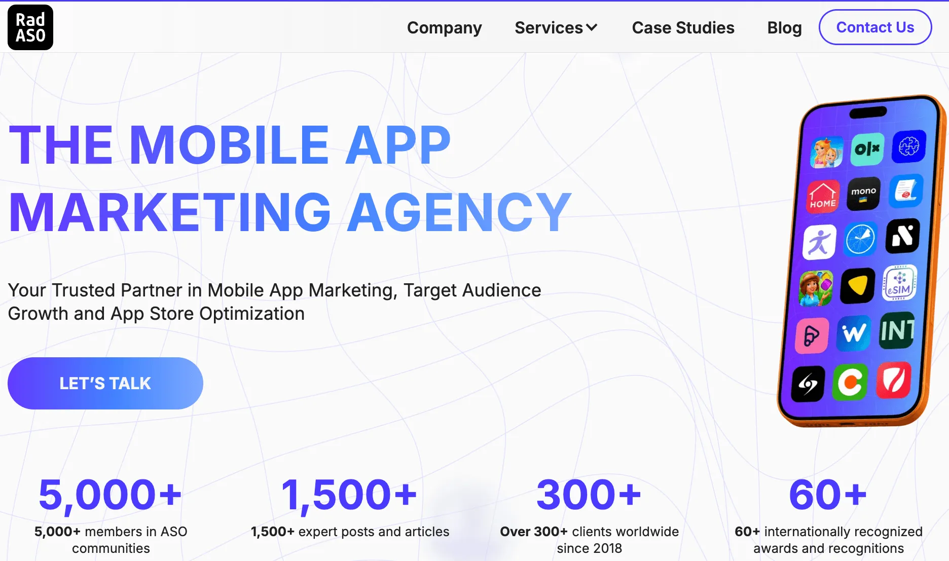 RadAso mobile app conversion optimization services