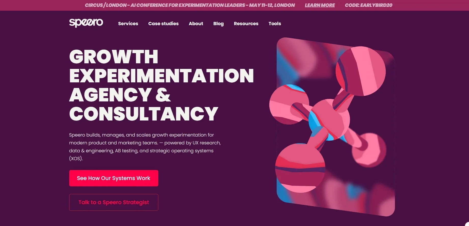 best conversion rate optimization firm - Speero