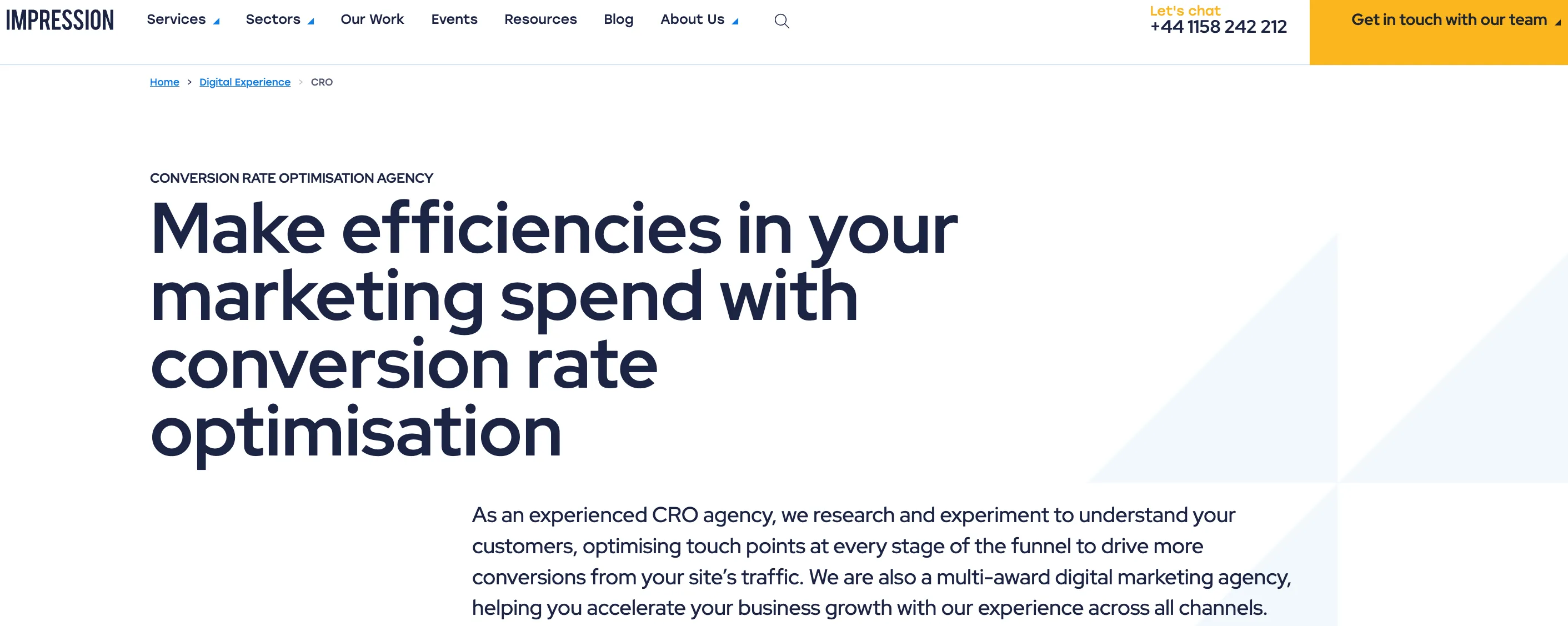 impression - scalable conversion optimization rate services for fintech