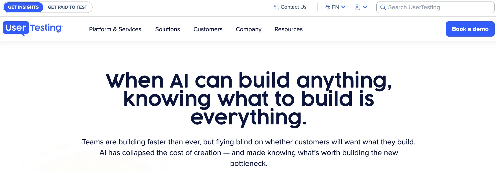 UserTesting - cro platform integrate with analytics stacks and enable funnel testing effectively