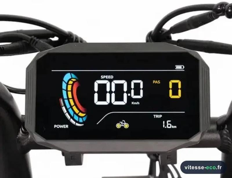 QMWheel Mini Fatbike V20 Pro Pantalla | Fietscomputer