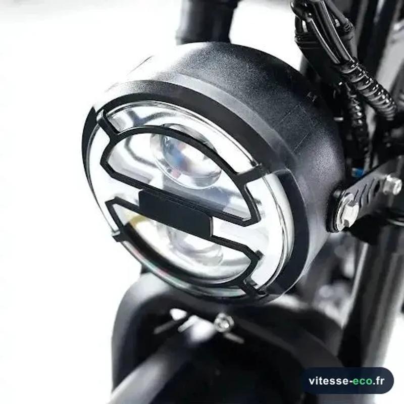 Ouxi C80: Elektrische Fatbike بطارية مزدوجة