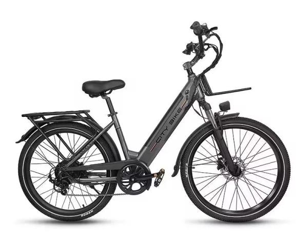 OUXI V10 City E-Bike – Elektrische دراجة مدينة met 250W Motor & 48V بطارية