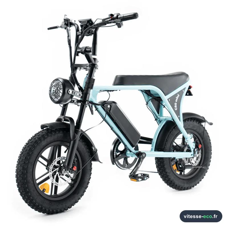 OUXI C80 Mini — Bleu clair