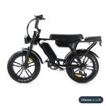 Ouxi C80: Elektrische Fatbike Double Batterie