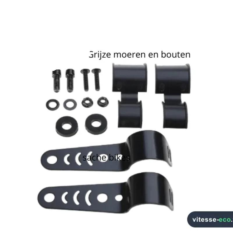 مصباح أمامي Fatbike schroeven - beugels - houders - Ouxi V8 H9 C80 - QMWheel - V20 V30 en overige merken