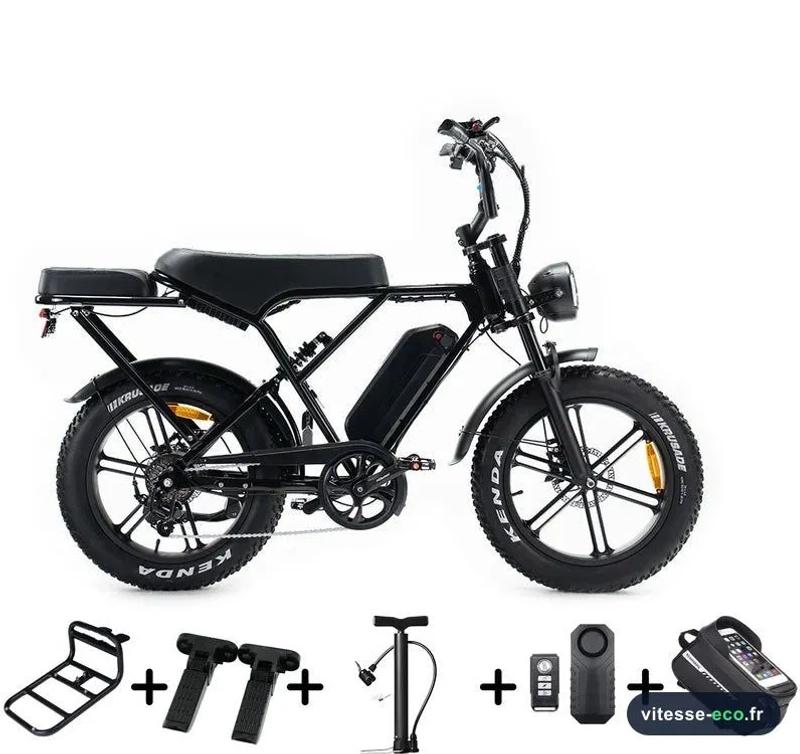 OUXI H9 Fatbike Noir - Édition Spéciale