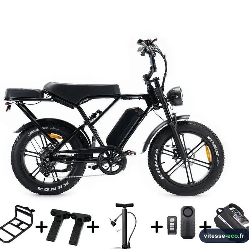 OUXI H9 Fatbike Noir - Édition Spéciale
