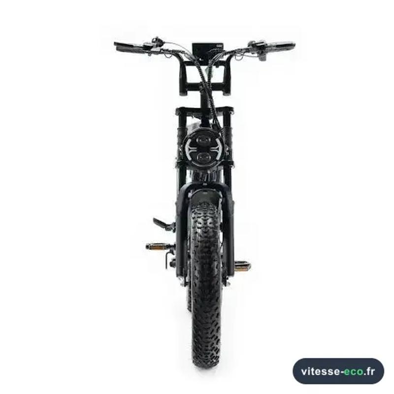 Ouxi C80: Elektrische Fatbike بطارية مزدوجة