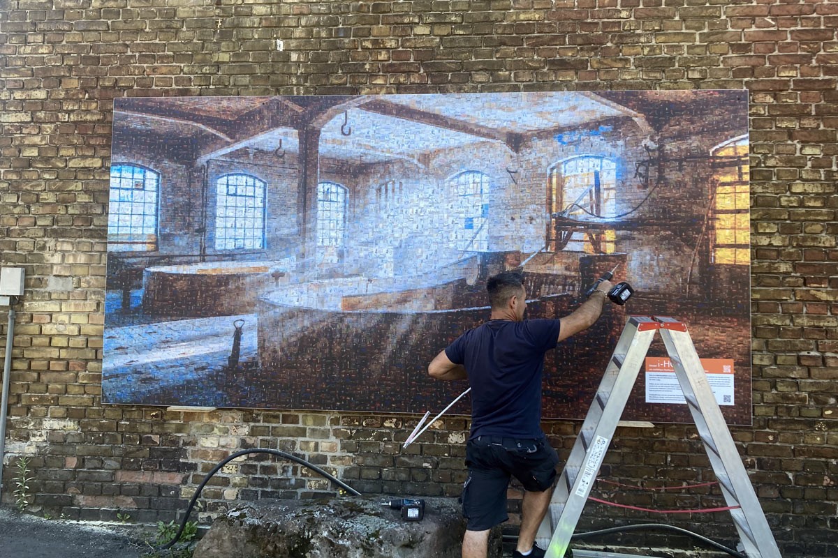 Das neue Mosaikbild im i-HOF