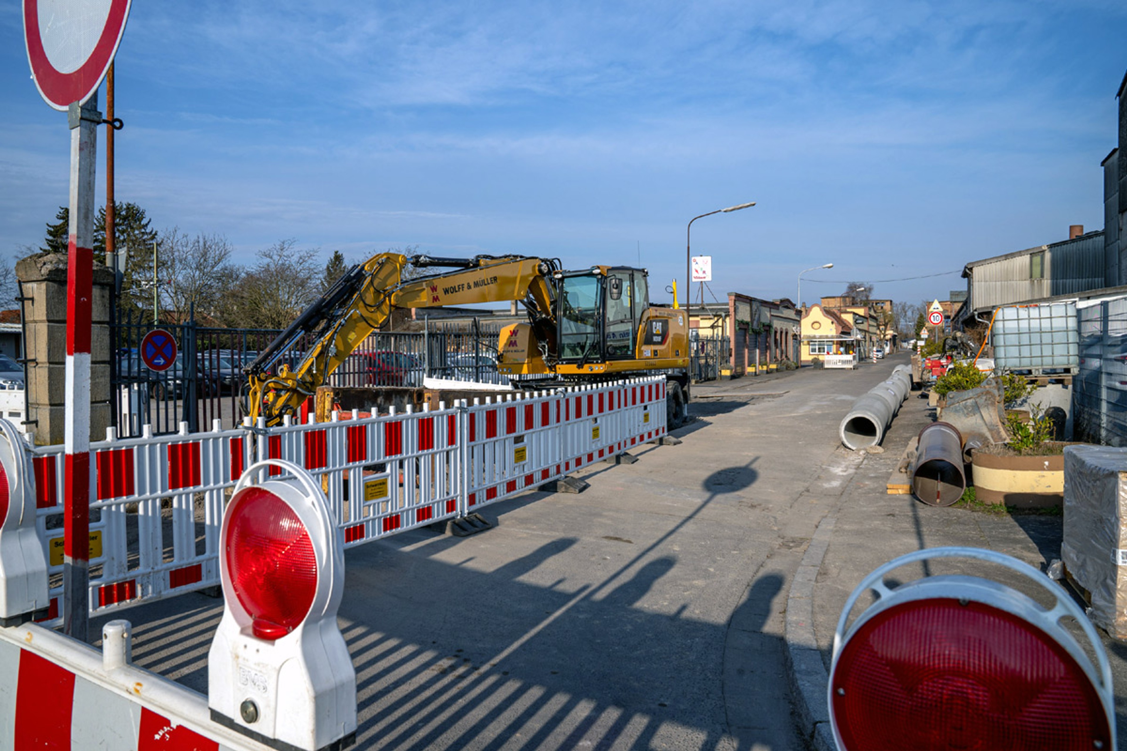 Kanalbauarbeiten im 1. Bauabschnitt kommen gut voran