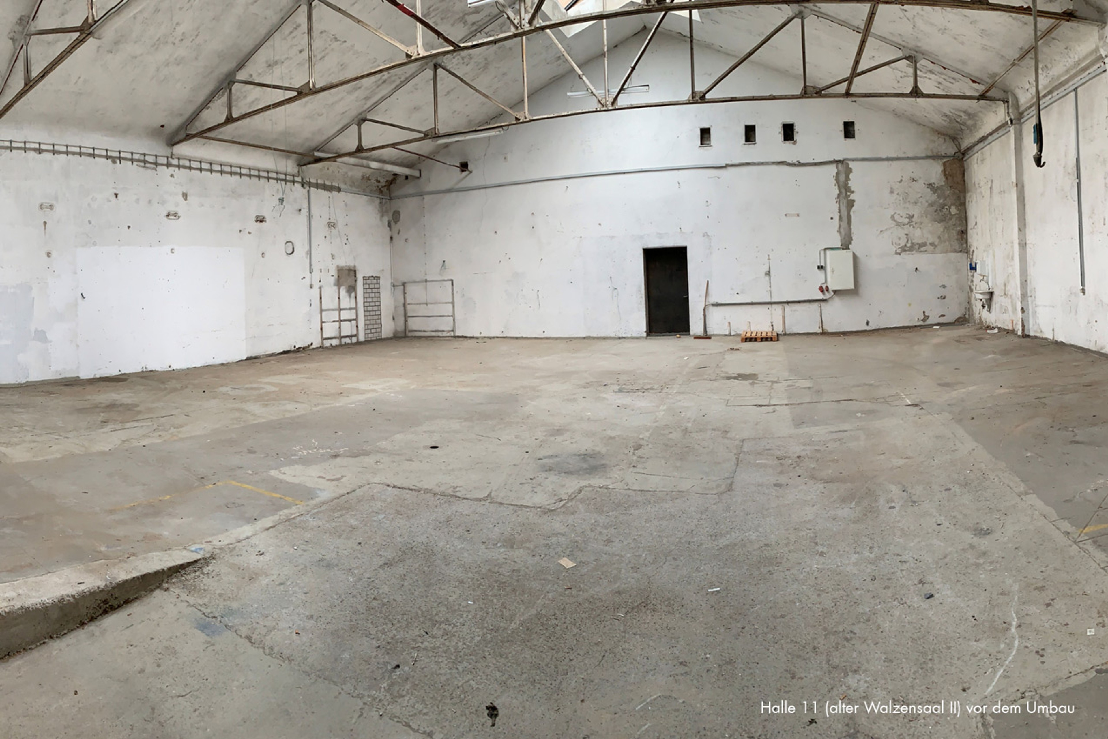 Aus Alt mach Neu: Aus Halle 11 wird der Walzensaal, Bild 1
