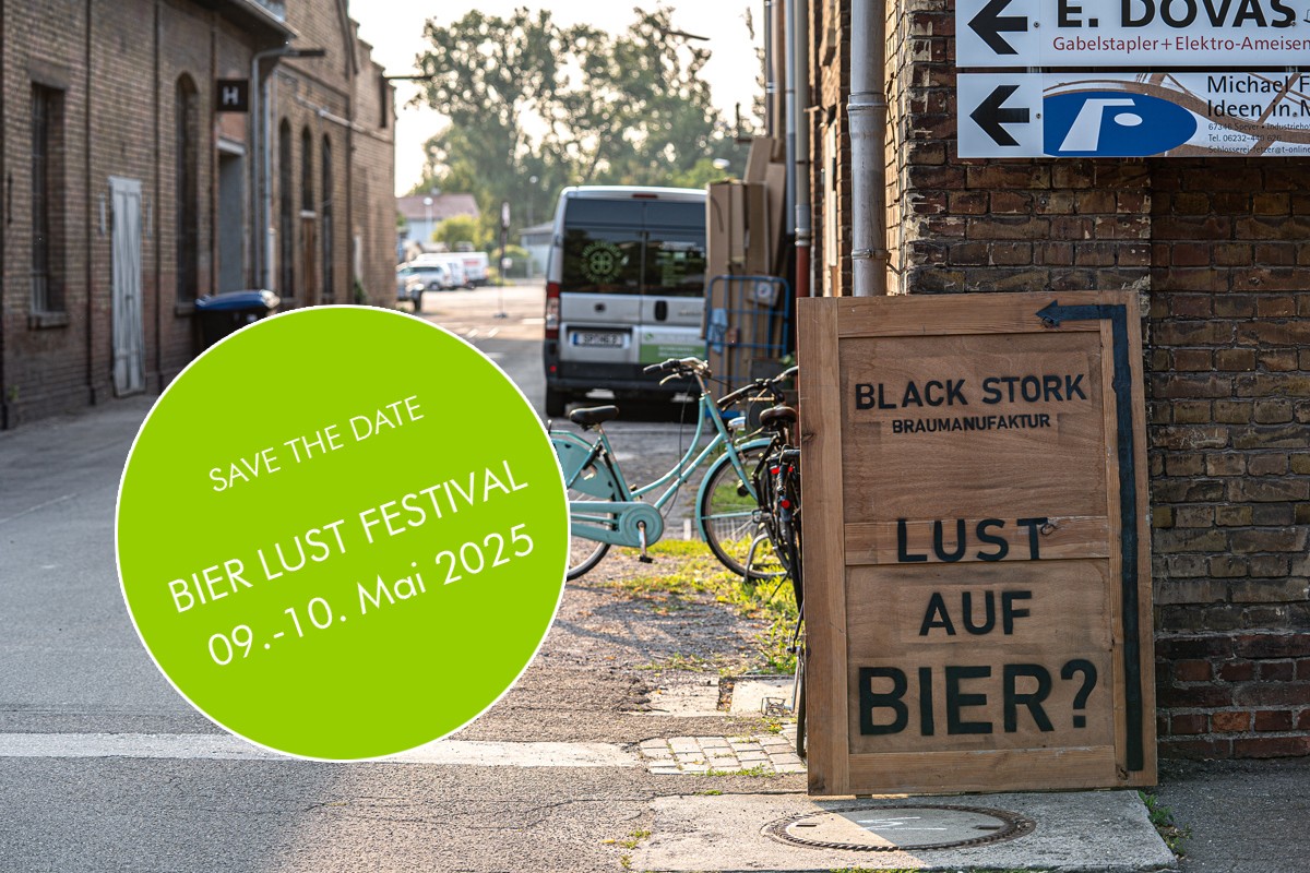 SAVE THE DATE: BIER LUST FESTIVAL 09. - 10. MAI 2025