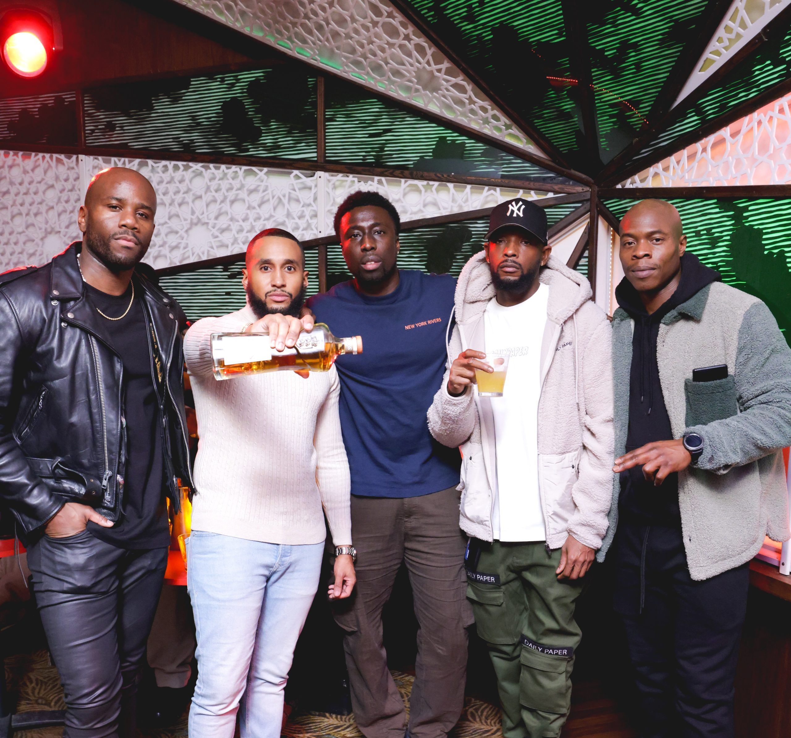 A group of friends at Afrobeat Nights