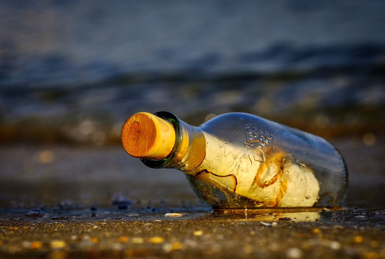 message in a bottle