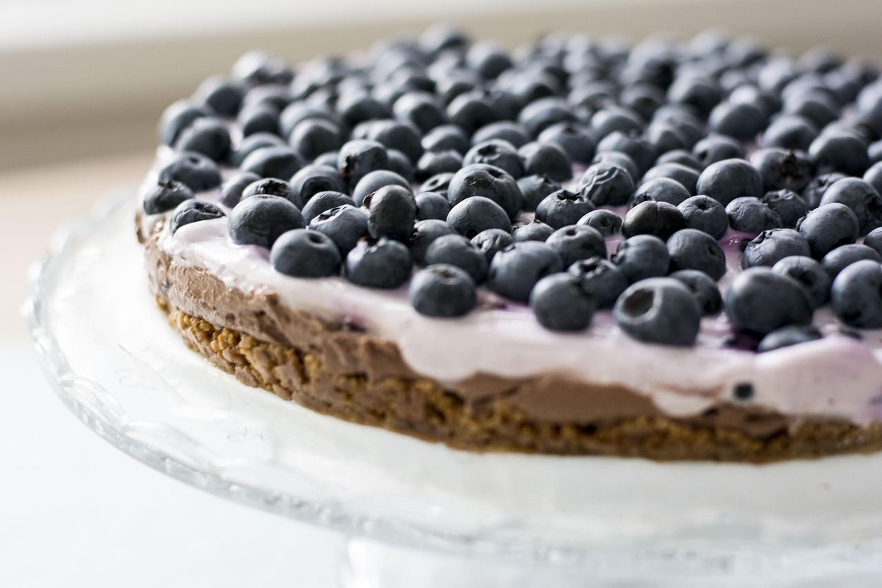 A delicious blueberry cheesecake, perfect for exploring dessert making in 'Is Dessert Making for you? Let's find out!'