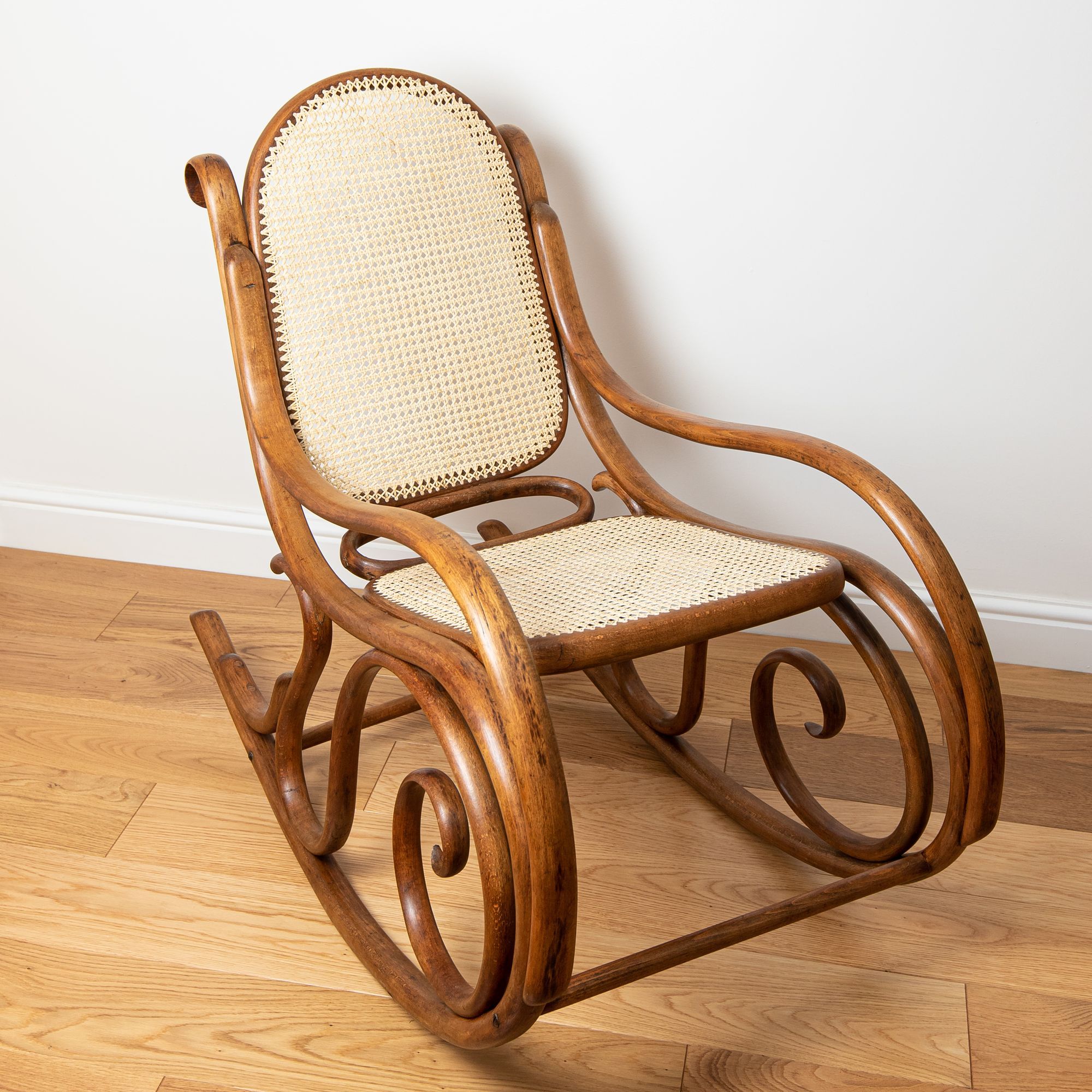 Caning a rocking deals chair