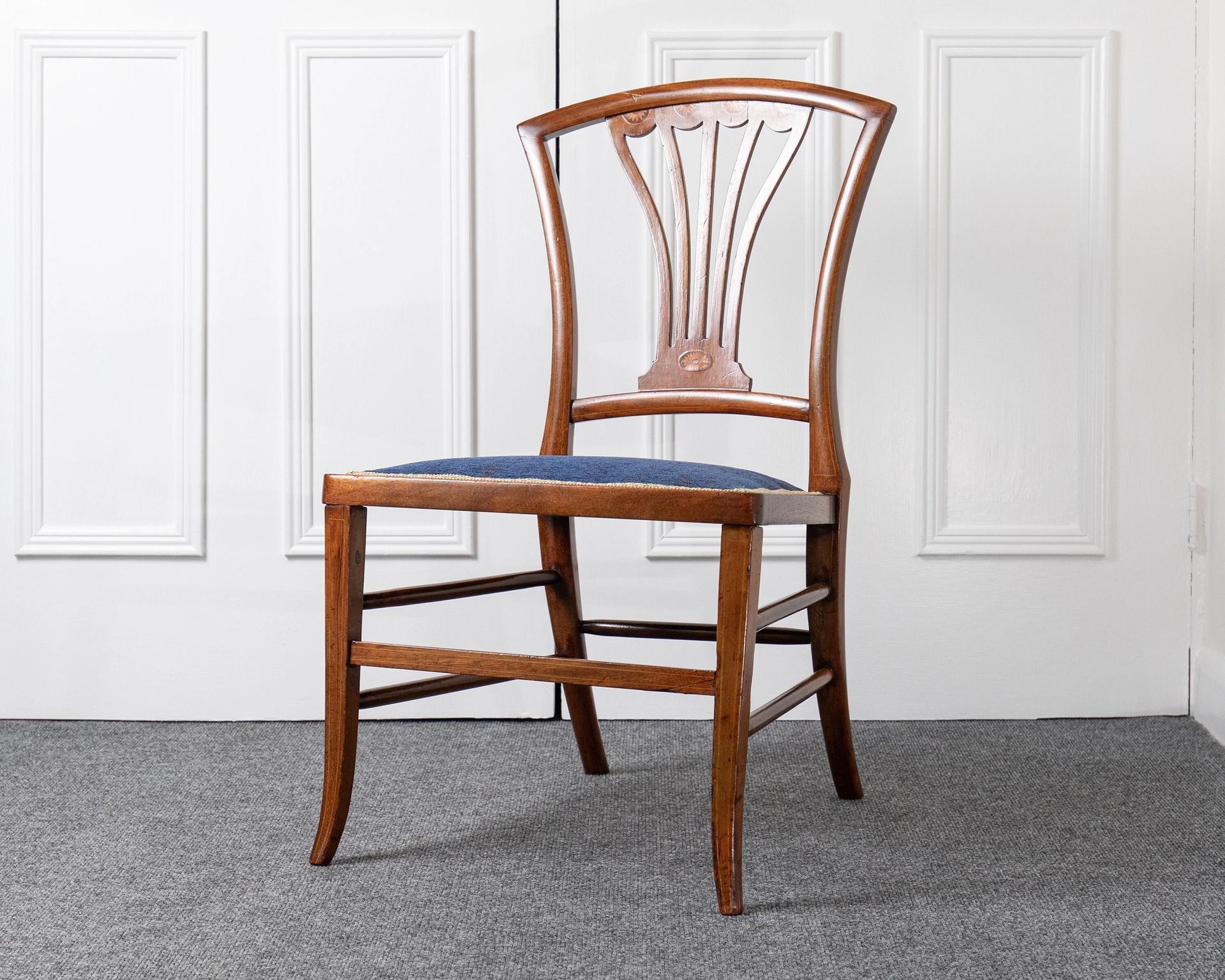 Decorative Antique Inlaid Chair