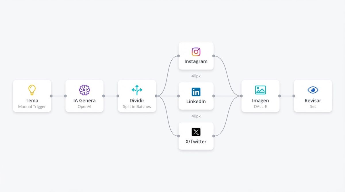 Generación automática de contenido con IA