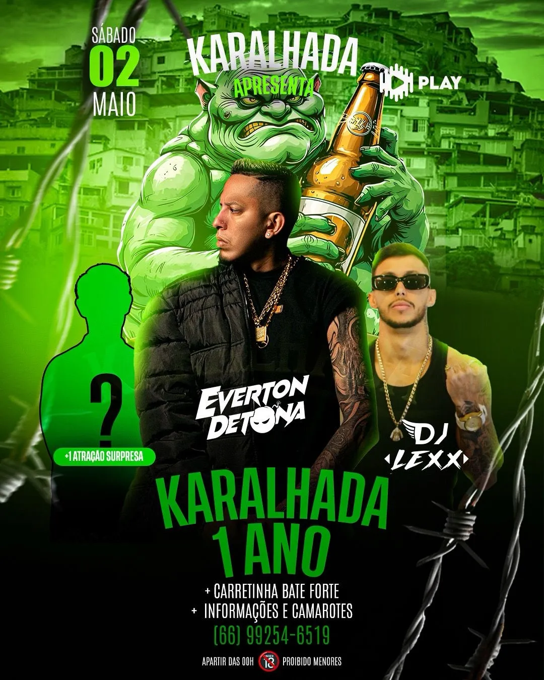 Everton Detona Karalhada