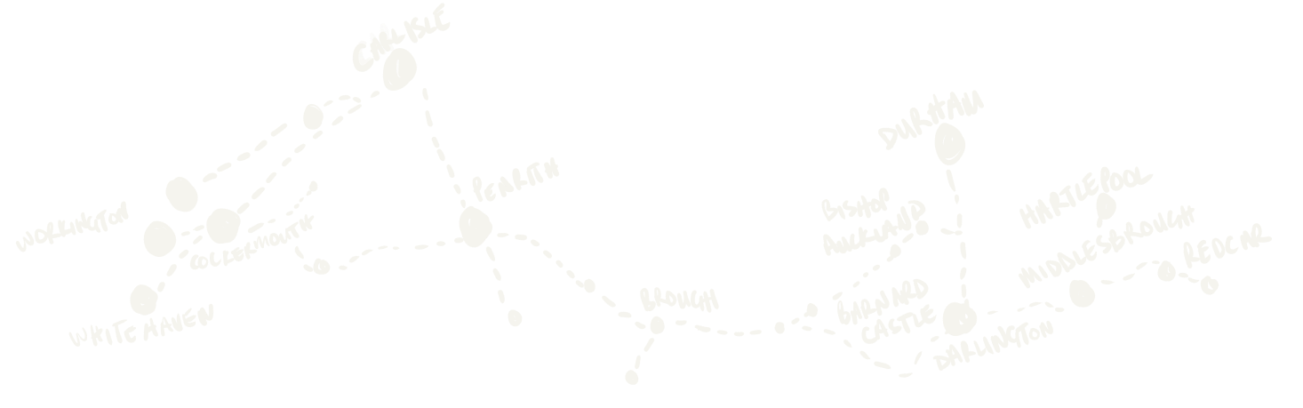 Draw of a map of the 66 region.