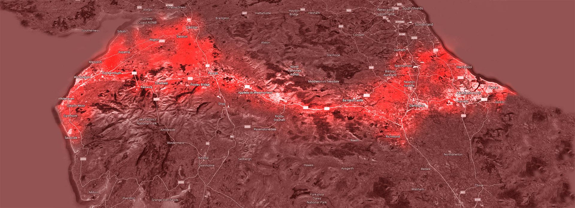 Map of the 66 region