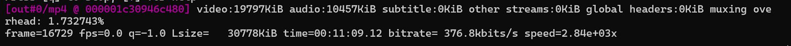 Skipping and Removing Corrupted Video Frames with FFmpeg