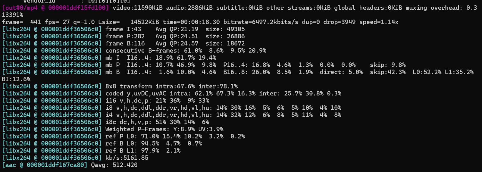 High-Speed Timelapse Output (10x Speed)
