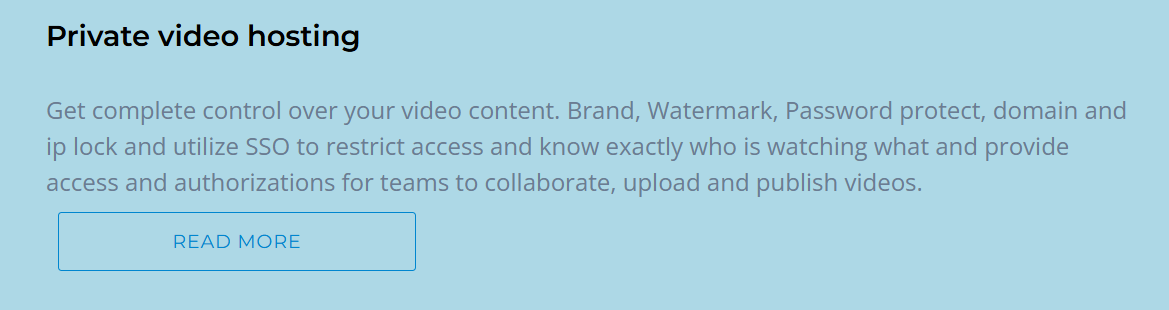 Banner for Secure Video Upload
