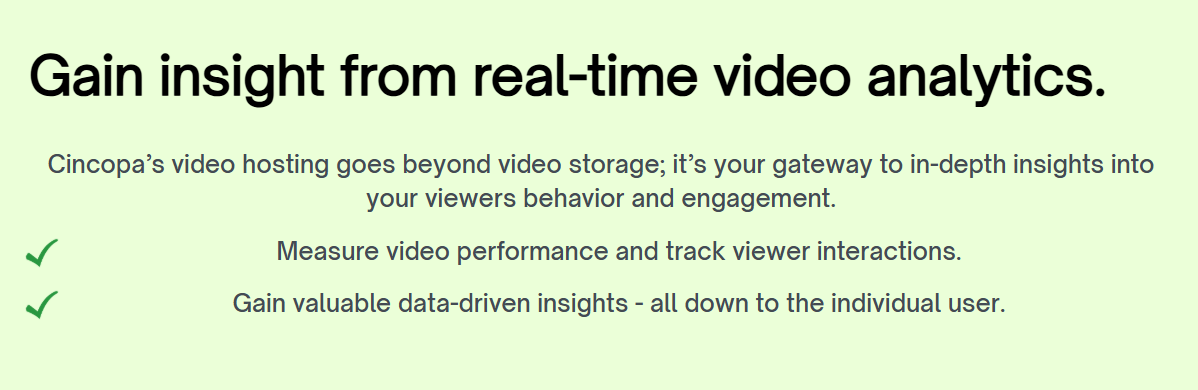 Banner for Real Time Video Analytics