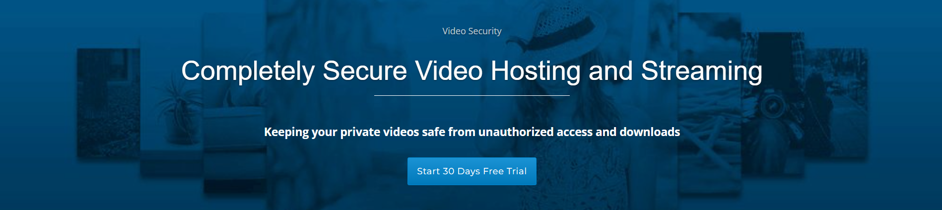 Banner for Video Security