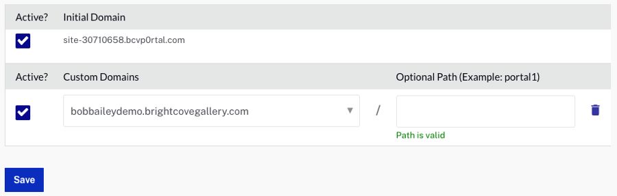 Domain Window