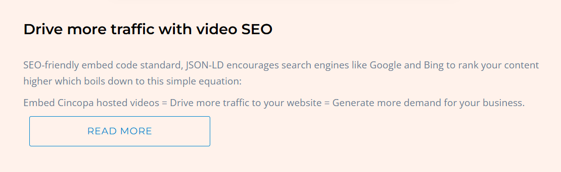 Banner for Video SEO