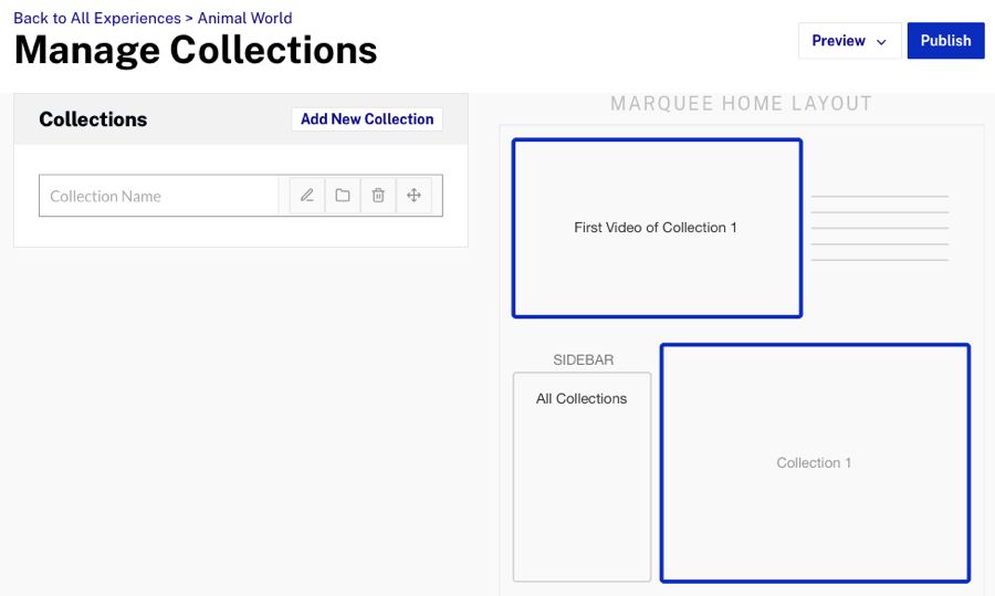 Manage Collections