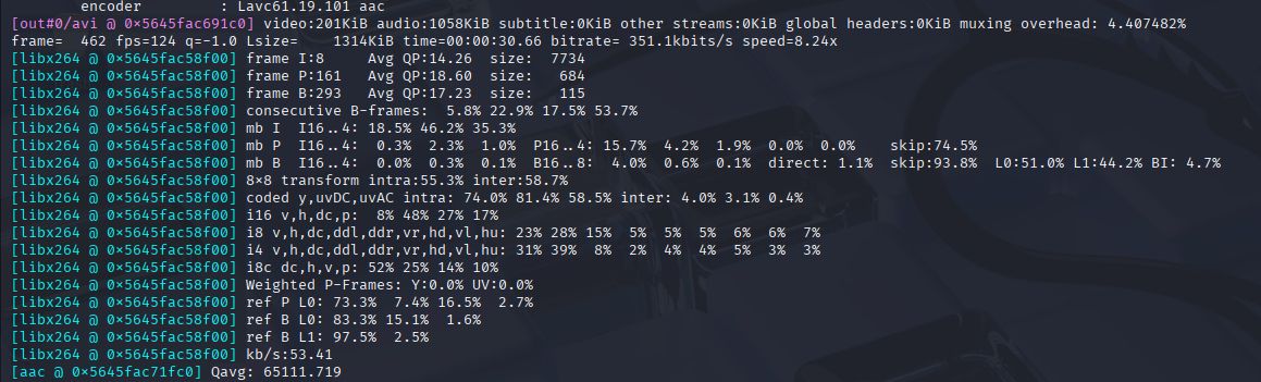 FFmpeg Script for Batch Conversion to AVI and WebM Formats