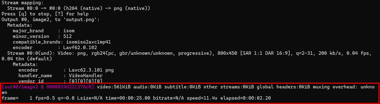 FFmpeg Output for Sprite Sheet Generation from a Specific Video Time Range