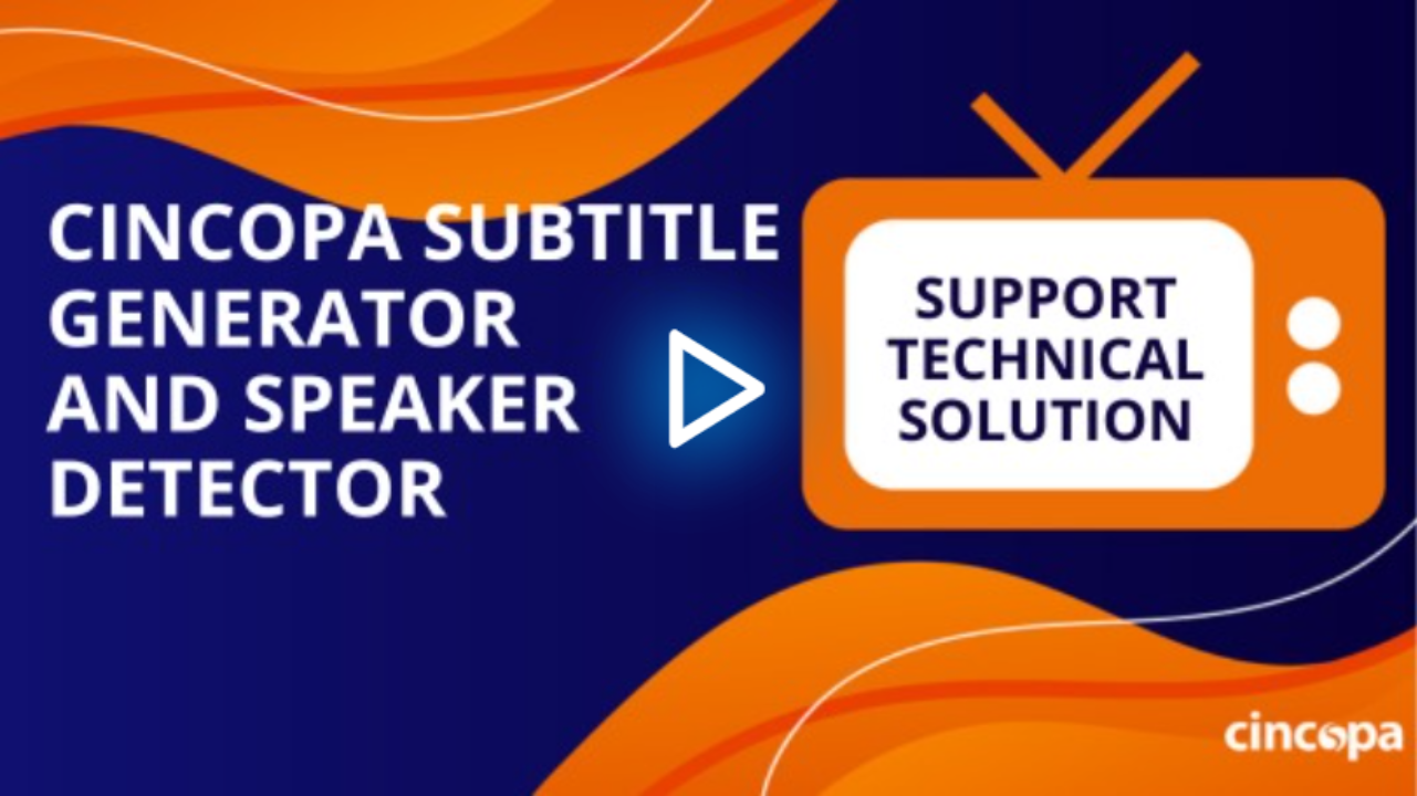 Cincopa API for Subtitles 