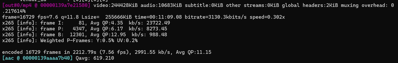 Reducing Color Banding with 10-bit Encoding and Higher Bitrate in FFmpeg