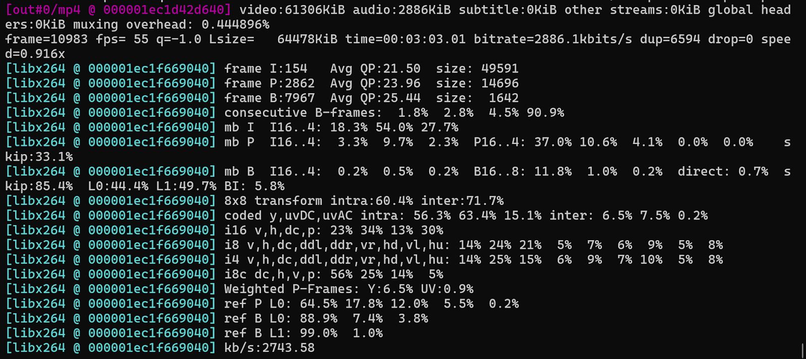 Increased Frame Rate Encoding to Mitigate Ghosting in FFmpeg (60fps Output)