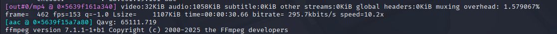 FFmpeg Script Output for Batch Audio Sync Correction