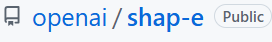 Shap-e logo