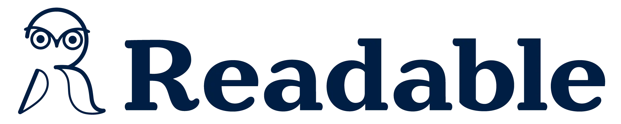 Readable logo