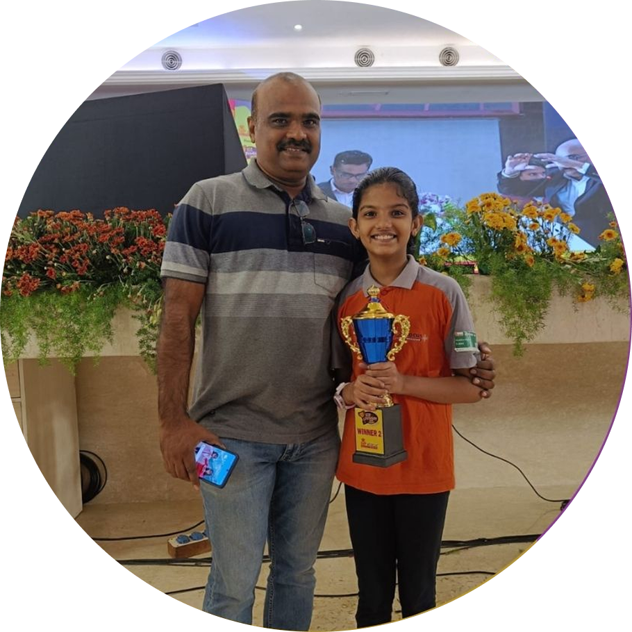 Nivedhitha's Parent — Nivedhitha Prashanth