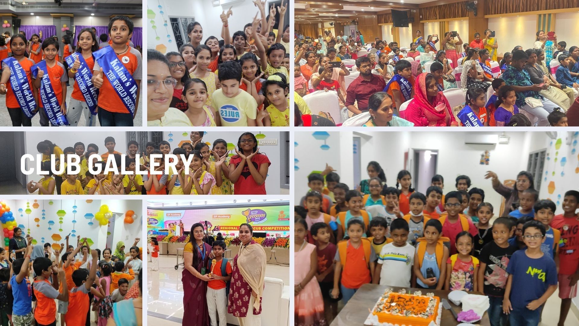 club gallery collage